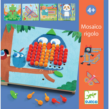 DJECO Jeux  Educatifs - Jeux Educatifs Mosaico Rigolo