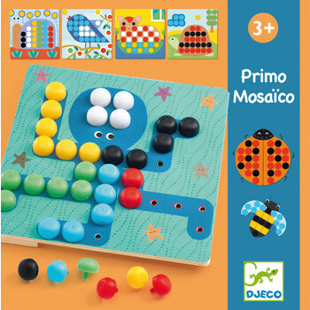 DJECO Jeux  Educatifs - Jeux Educatifs Primo Mosaico - Fsc 100%