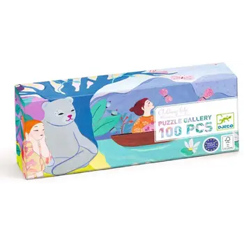 DJECO Puzzles Gallery Children'S Lake - 100 Pces