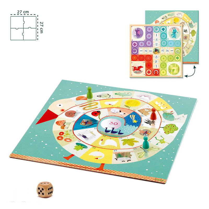 DJECO Jeux Classiques Ludo & Co Junior