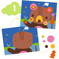 DJECO Coffret  Multi Activites La Souris Et Ses Amis