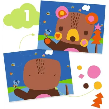 DJECO Coffret  Multi Activites La Souris Et Ses Amis