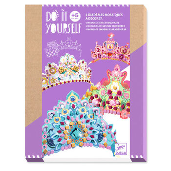 DJECO Do It Yourself - Mosaiques & Stickers Comme Une Princesse