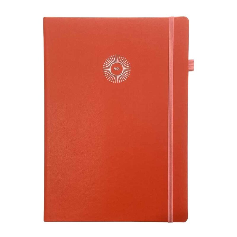 EPOPEE Agenda civil semainier vertical 17x25 cm Clémence Couleurs aléatoires