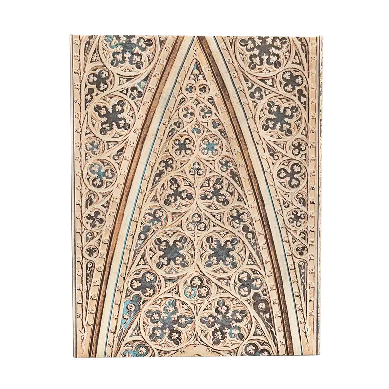 PAPERBLANKS Agenda - 2025 12-Mois Vault of the Milan Cathedral Ultra Vertical