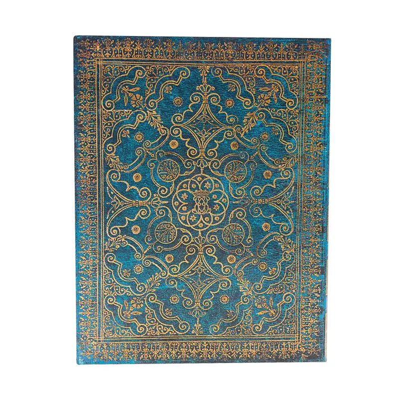 PAPERBLANKS Agenda - 2025 12-Mois Azure Ultra 1 Jour Page