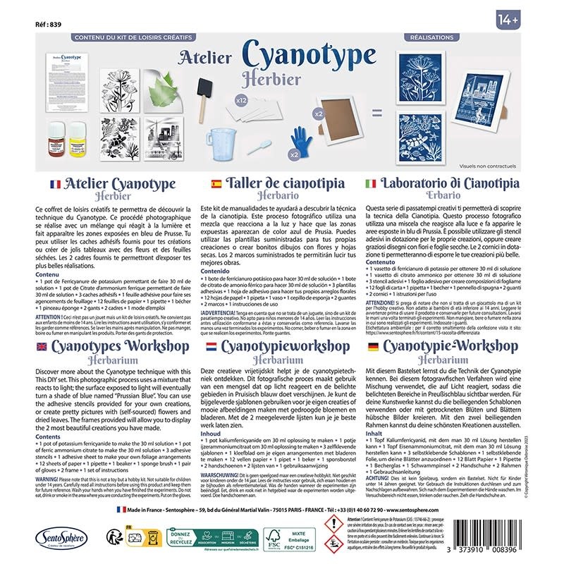 SENTOSPHERE Atelier Cyanotype Herbier