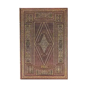 PAPERBLANKS Agenda - 2025 12-Mois First Folio Mini Vertical