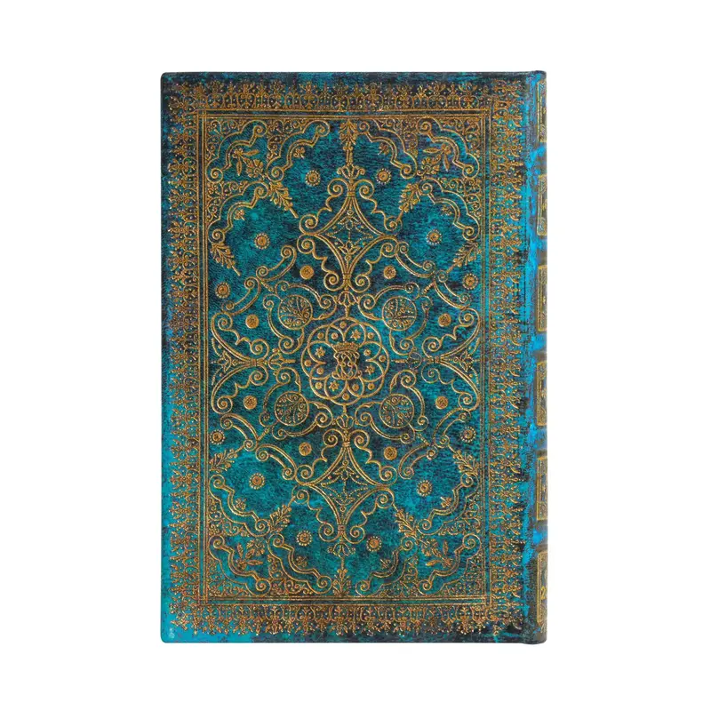 PAPERBLANKS Agenda - 2025 12-Mois Azure Mini Horizontal