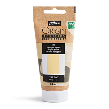 PEBEO Origin Acrylics 60 Ml Jaune De Naples