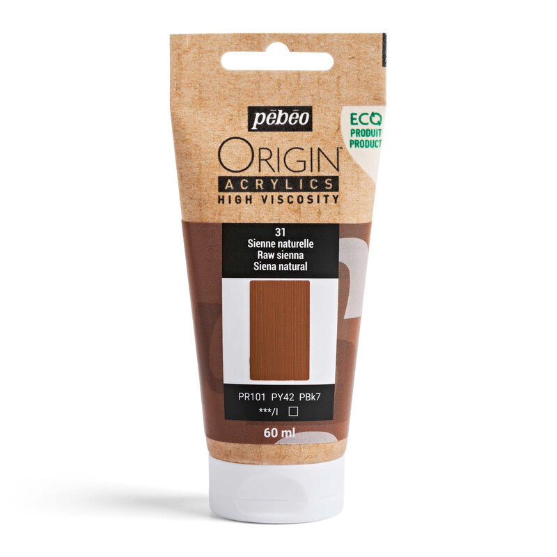 PEBEO Origin Acrylics 60 Ml Sienne Naturelle