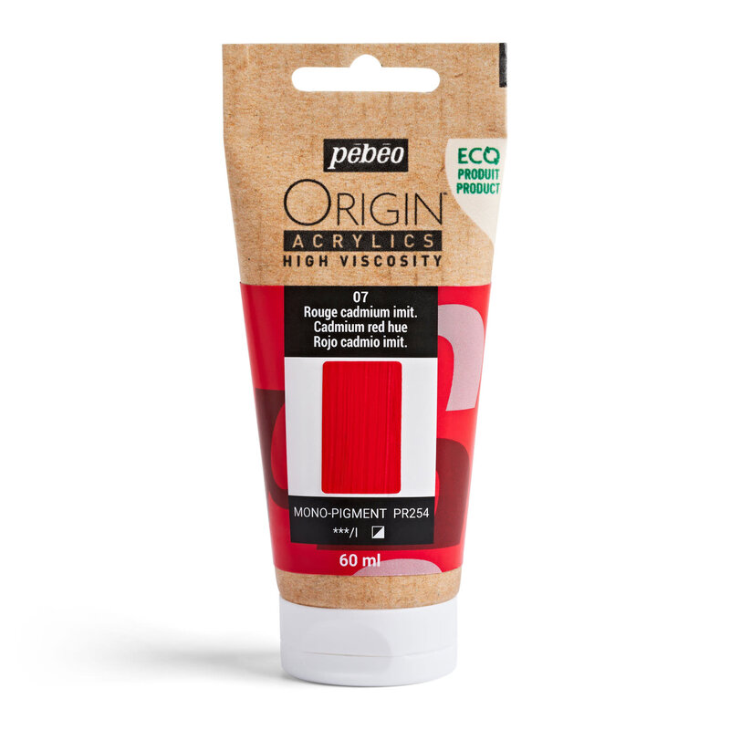 PEBEO Origin Acrylics 60 Ml Rouge Cadmium Imitation