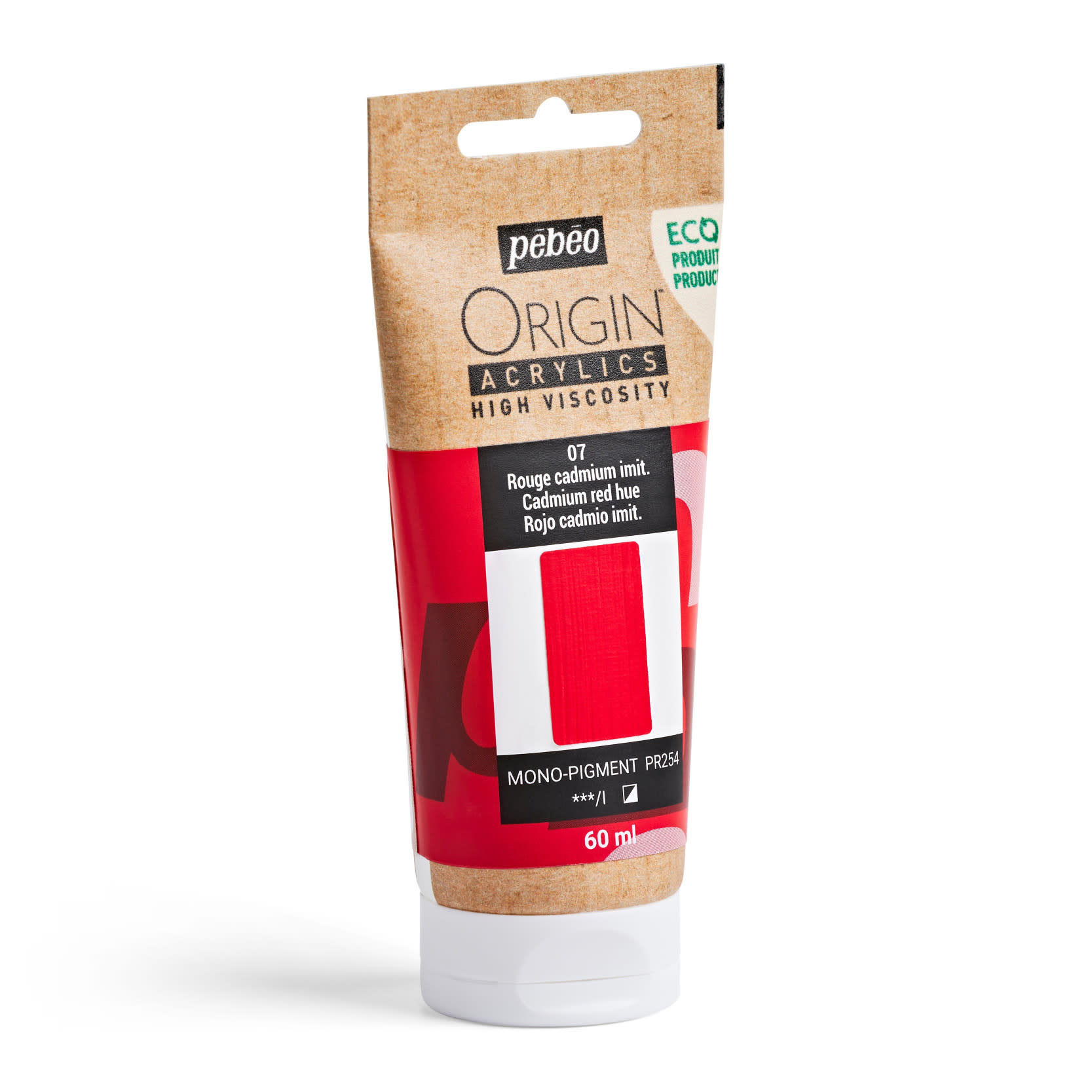 PEBEO Origin Acrylics 60 Ml Rouge Cadmium Imitation
