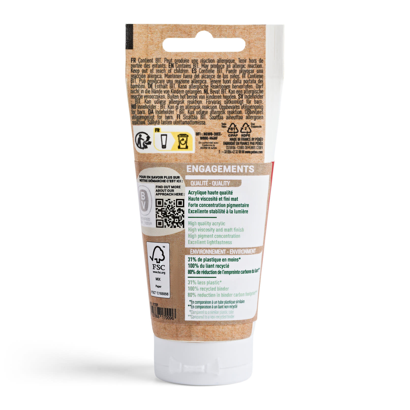 PEBEO Origin Acrylics 60 Ml Rouge Carmin