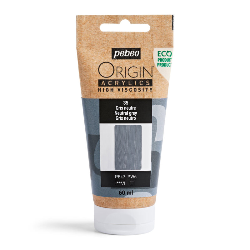 PEBEO Origin Acrylics 60 Ml Gris Neutre