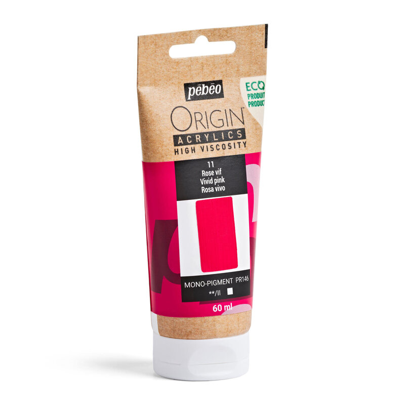 PEBEO Origin Acrylics 60 Ml Rose Vif