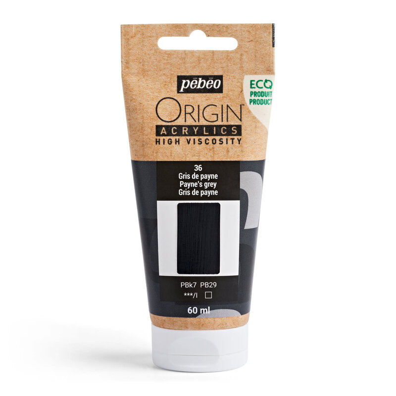 PEBEO Origin Acrylics 60 Ml Gris De Payne