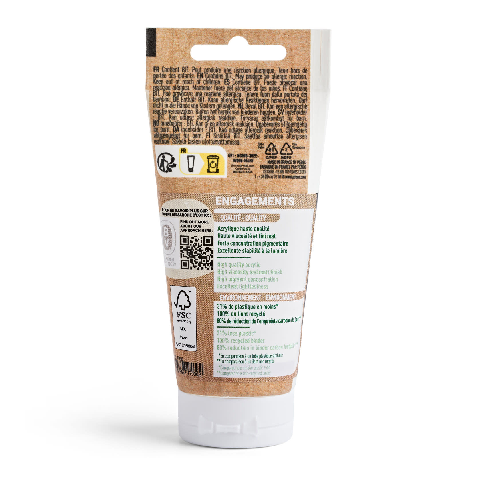 PEBEO Origin Acrylics 60 Ml Gris De Payne