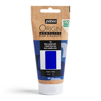 PEBEO Origin Acrylics 60 Ml Bleu Cobalt Imitation