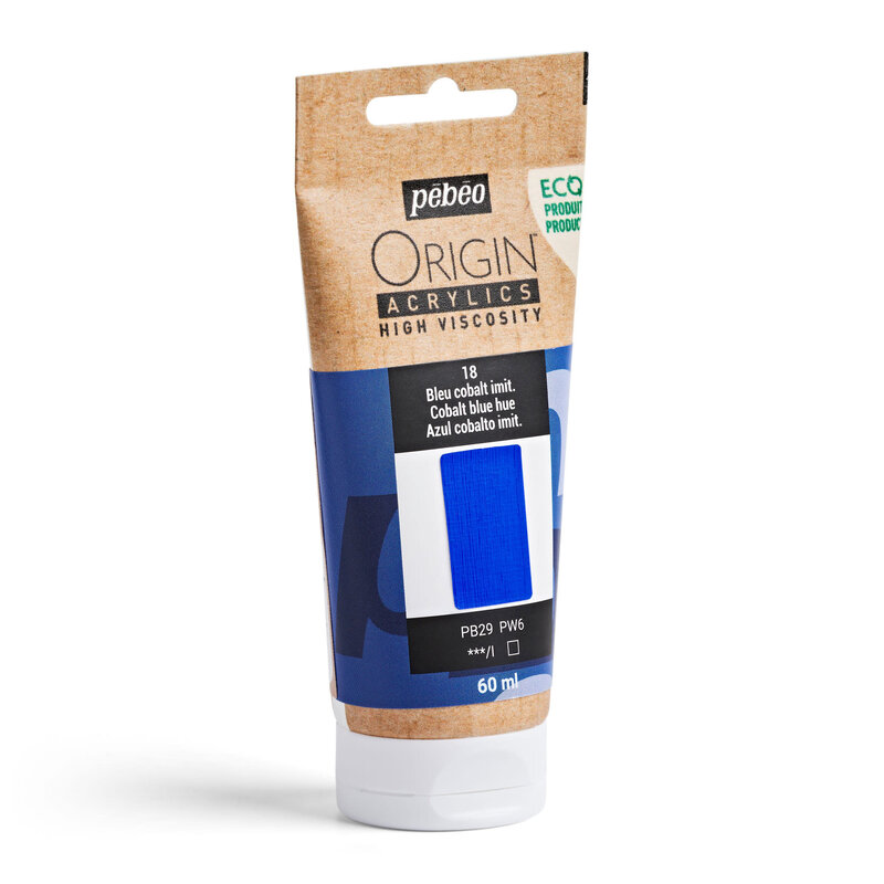 PEBEO Origin Acrylics 60 Ml Bleu Cobalt Imitation