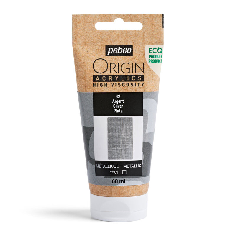 PEBEO Origin Acrylics 60 Ml Argent