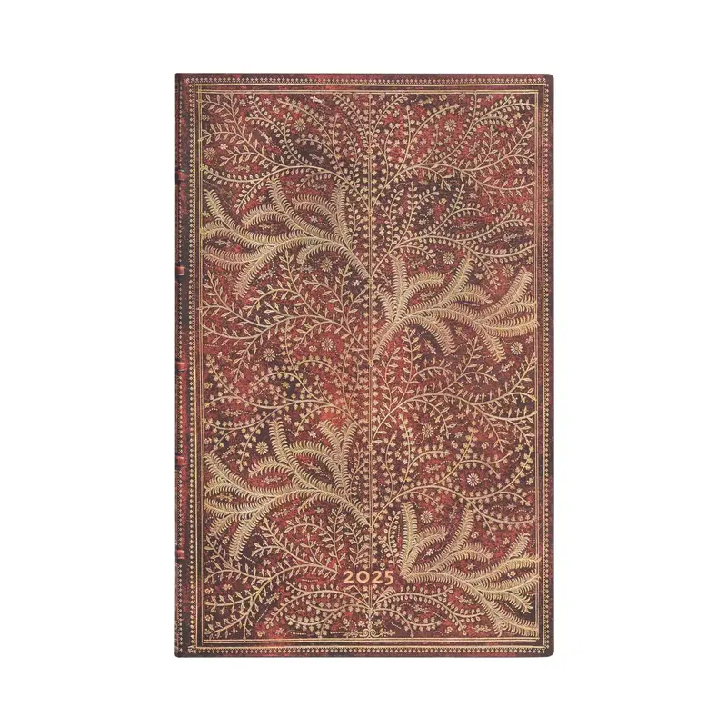 PAPERBLANKS Agenda - 2025 12-Mois Flexis Wildwood Maxi Horizontal