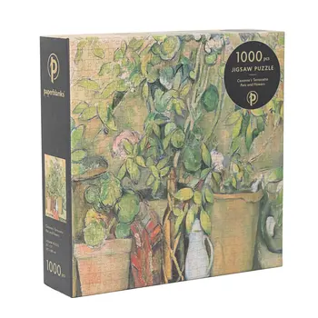 PAPERBLANKS Puzzles Pots en Terre Cuite et Fleurs de Cézanne  1 000 pièces