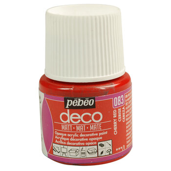 PEBEO Deco Mat 45 Ml Cerise