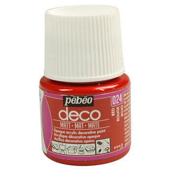 PEBEO Deco Mat 45 Ml Rouge