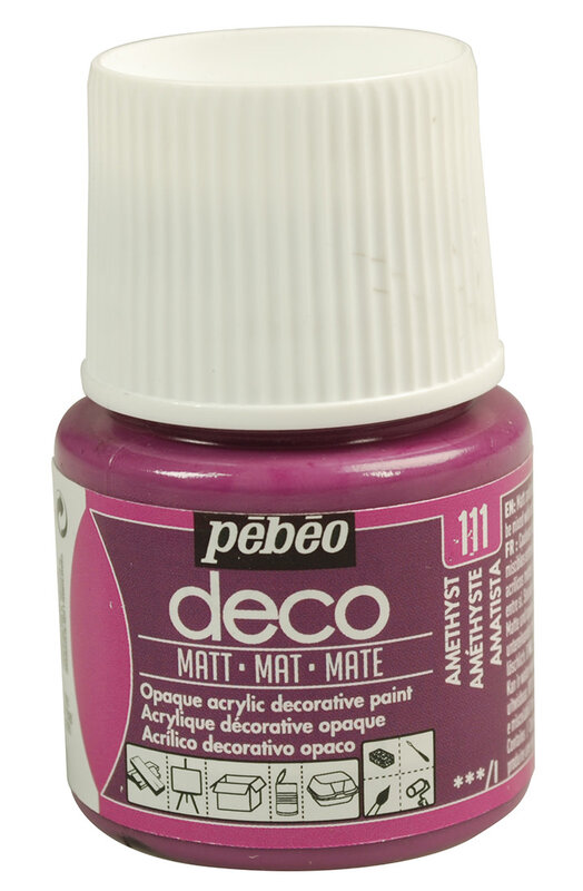 PEBEO Deco Mat 45ml Améthyste