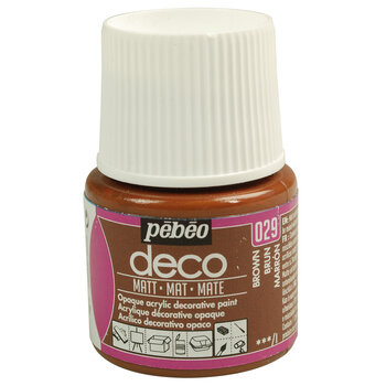 PEBEO Deco Mat 45 Ml Brun