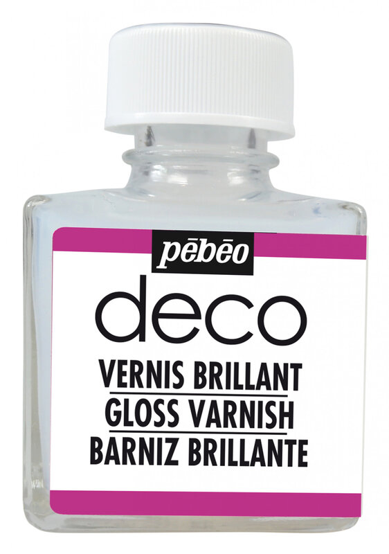 PEBEO Deco Auxiliaires 75 Ml Vernis A L'Eau Brillant