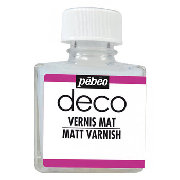 PEBEO Deco Auxiliaires 75 Ml Vernis A L'Eau Mat