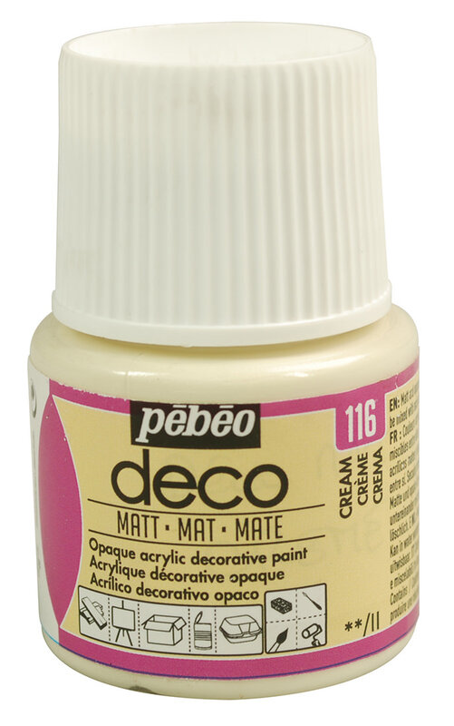 PEBEO Deco Mat 45 Ml Crème