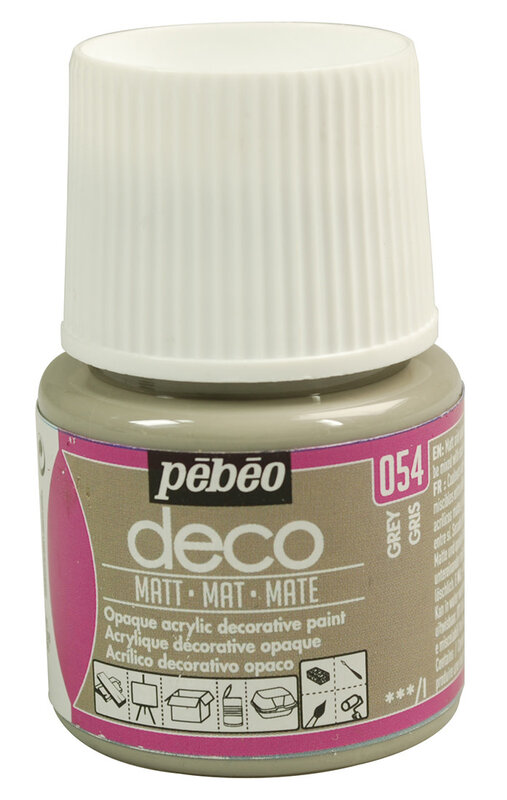 PEBEO Deco Mat 45 Ml Gris