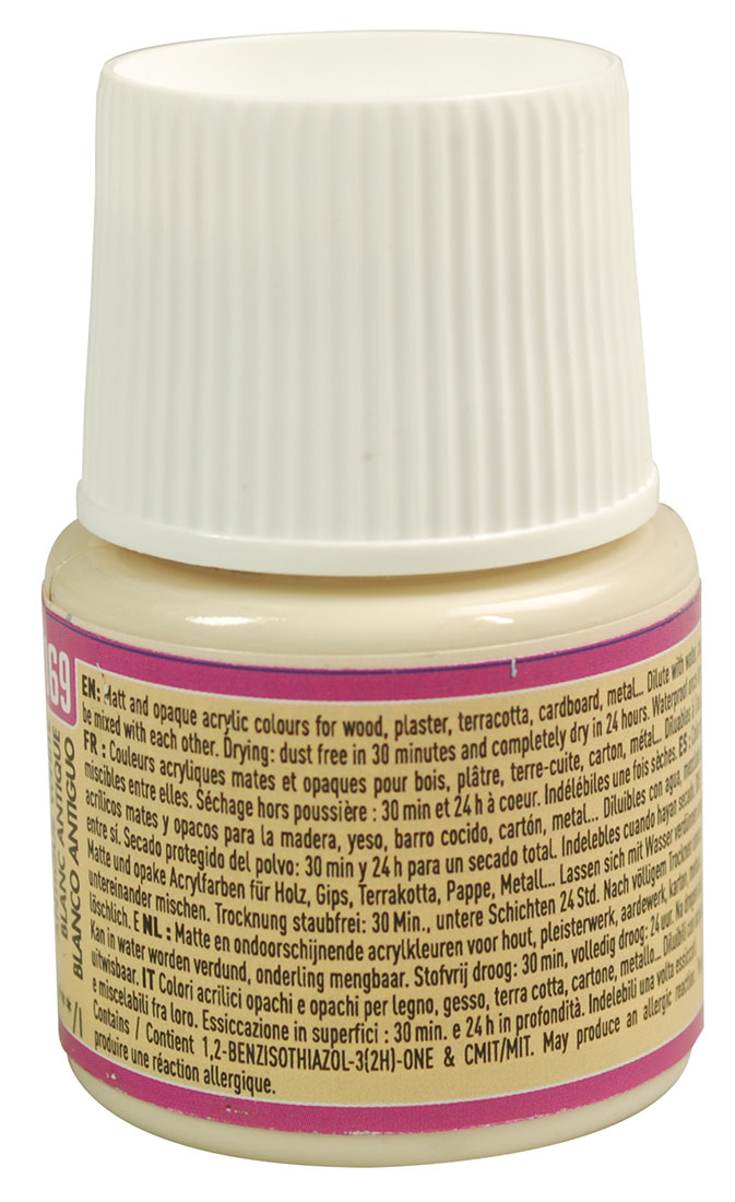 PEBEO Deco Mat 45 Ml Blanc Antique