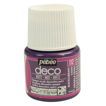 PEBEO Deco Mat 45 Ml Cassis