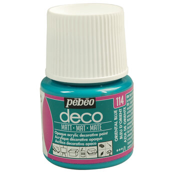 PEBEO Deco Mat 45 Ml Bleu D'Orient