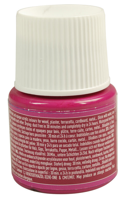 PEBEO Deco Mat 45 Ml Rose Vif