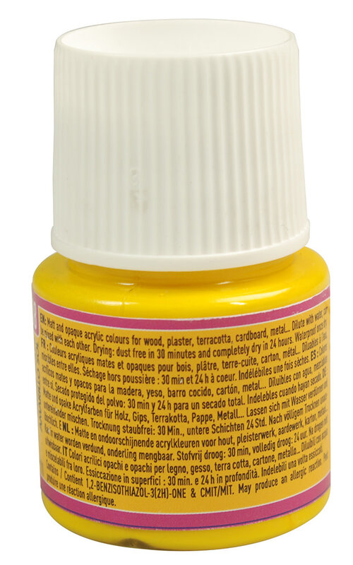 PEBEO Deco Mat 45 Ml Jaune Soleil