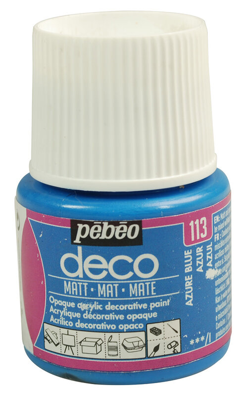 PEBEO Deco Mat 45 Ml Azur