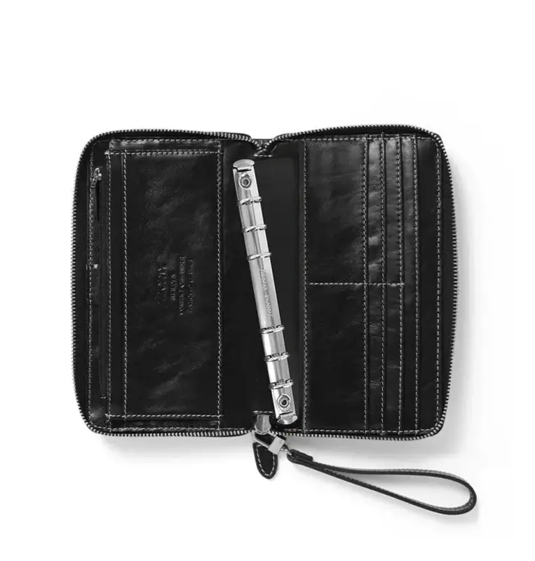 FILOFAX Organiseur Malden Personal Compact Zip Noir