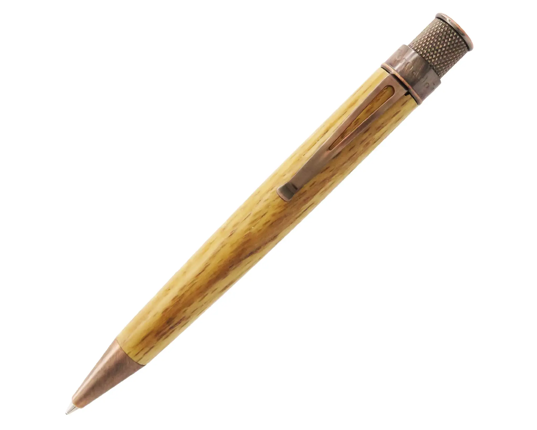 RETRO 51 Tornado Stylo Roller Woodworks Bourbon'S Barrel