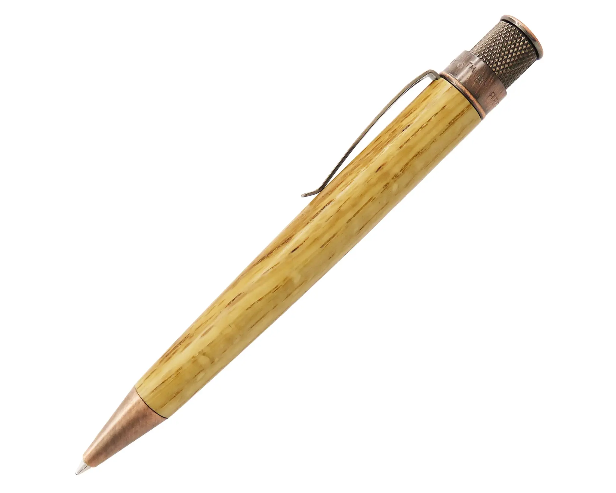 RETRO 51 Tornado Stylo Roller Woodworks Bourbon'S Barrel