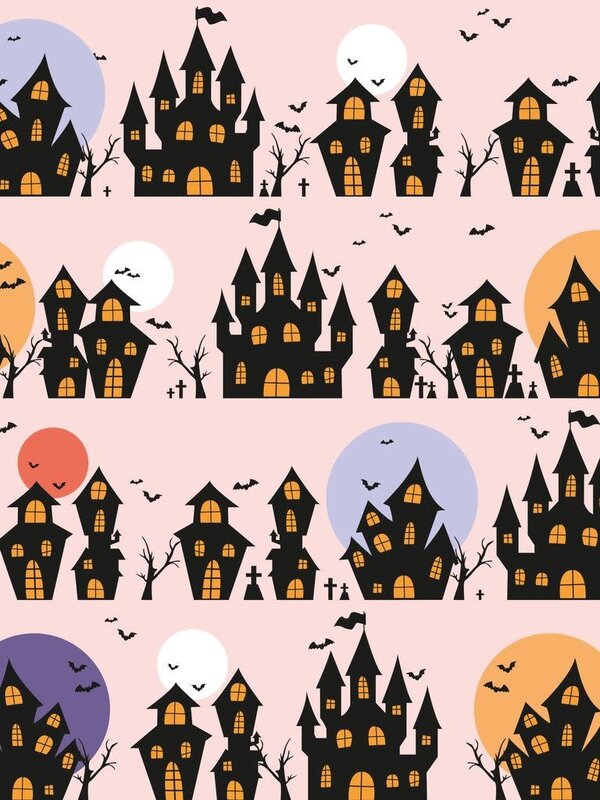 DECOPATCH Assortiment 4 papiers foil Halloween