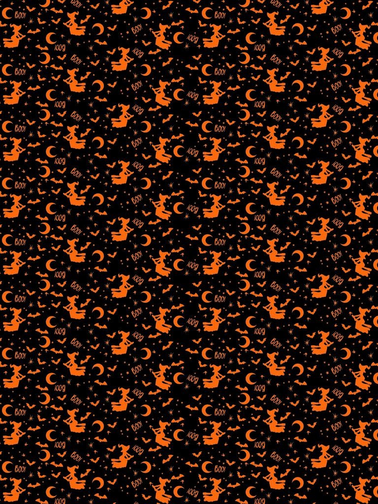 DECOPATCH Assortiment 4 papiers foil Halloween