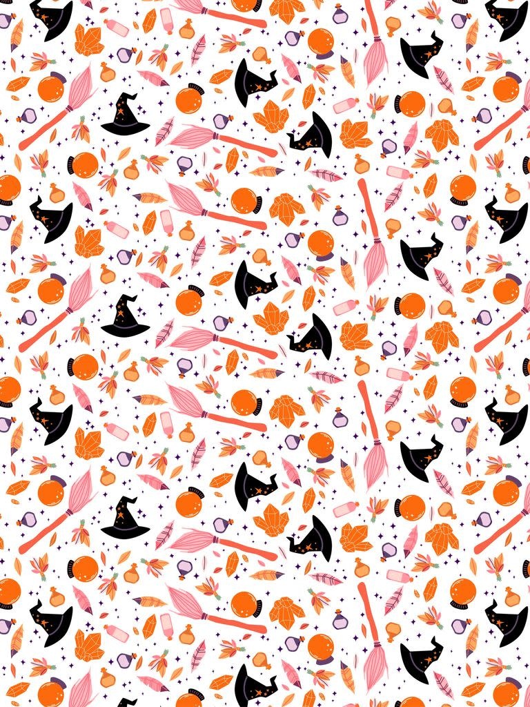 DECOPATCH Assortiment 4 papiers foil Halloween