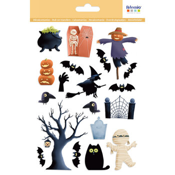 ARTEMIO Rub On Stickers A5 Halloween 2024