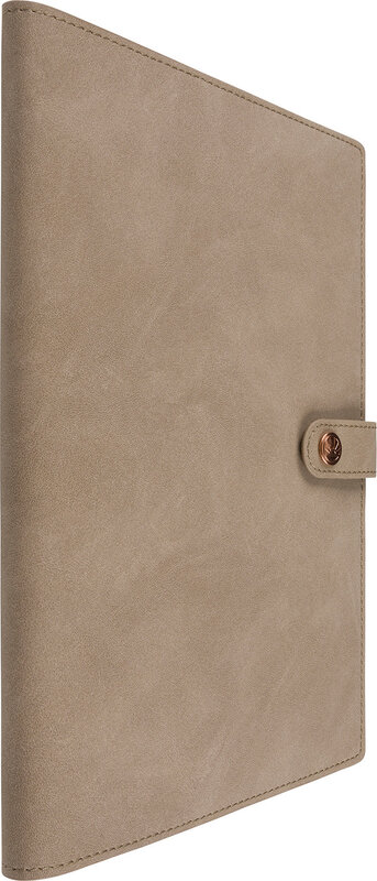 OBERTHUR Agenda Semainier 25 Spir Fsc Ramatuelle Taupe