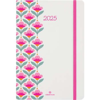 OBERTHUR Agenda Semainier 25 Fsc Anahita Retro